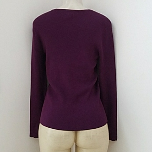 CHICO'S SWEATER SIZE 1 - Picture 5 of 7